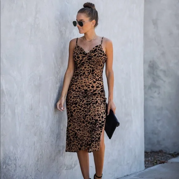 white christmas dresses Sassy Shortcake Cheetah Girl Dress main image 0